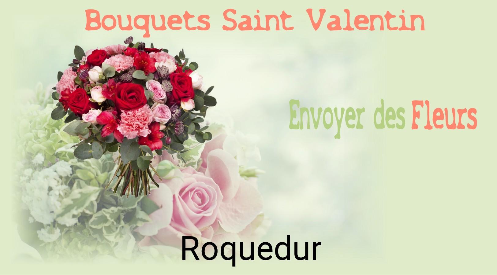 Roses de Saint-Valentin livrées à Roquedur